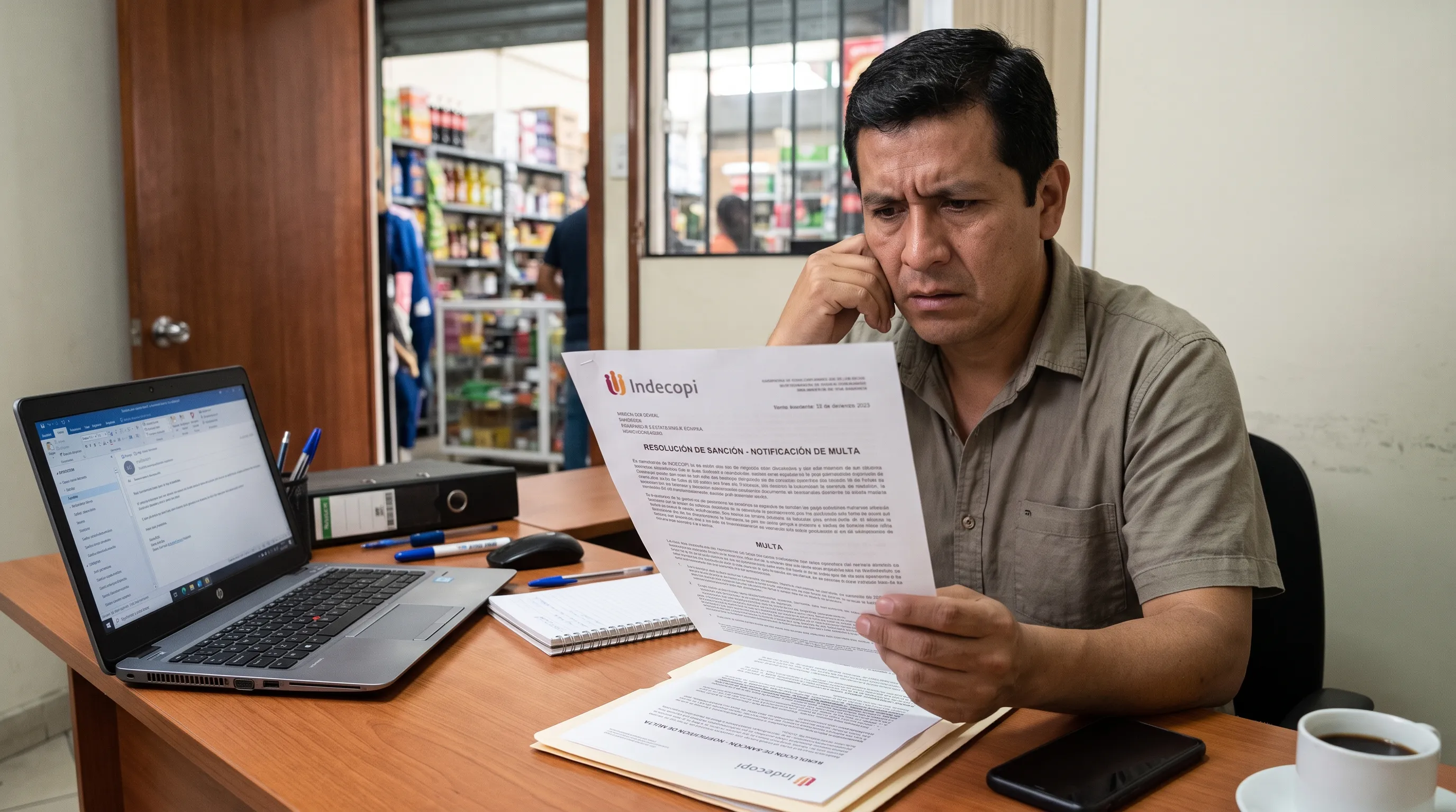 Tipos de sanciones y multas por reclamos no atendidos en el Perú